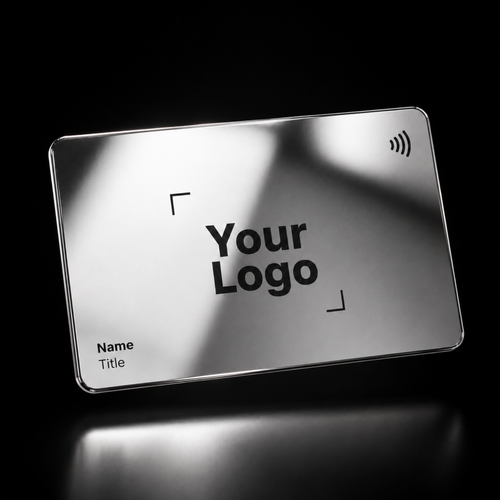 Custom Metal Shark Card