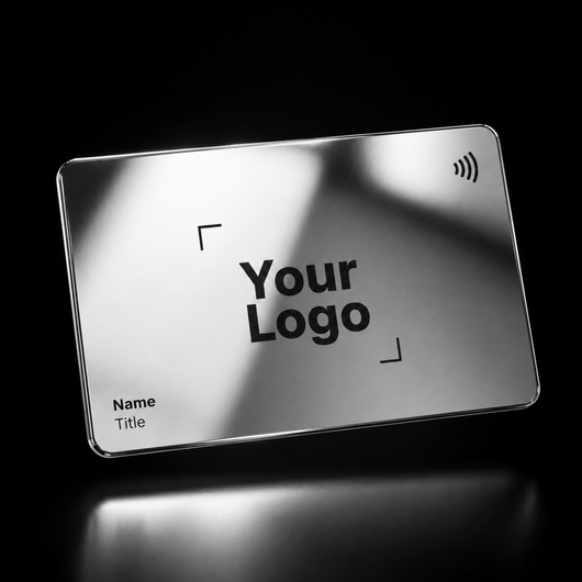Custom Metal Shark Card