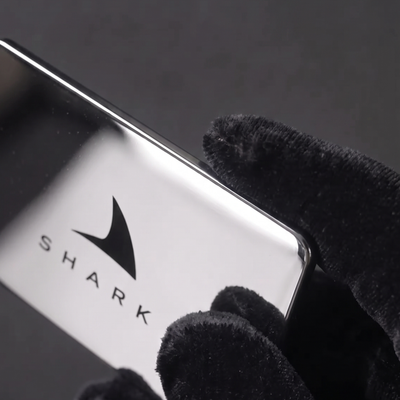 Custom Metal Shark Card