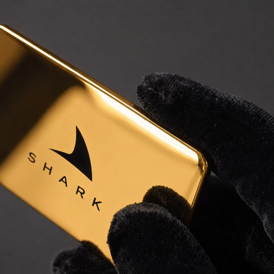 Custom Metal Shark Card
