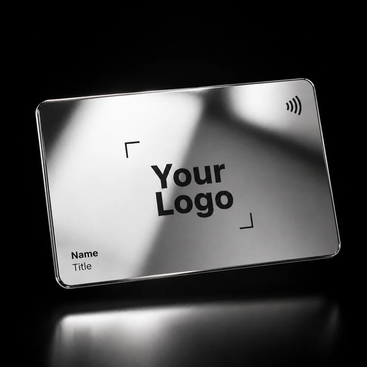 Custom Metal Shark Card